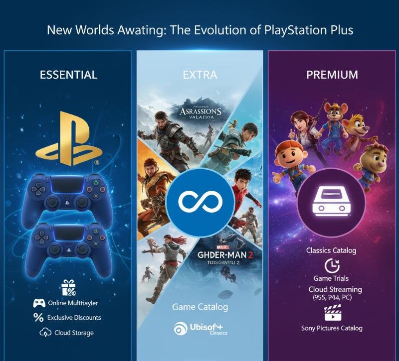 The Ultimate Guide to PlayStation Plus (2025): A Deep Dive into Essential, Extra, and Premium Tiers