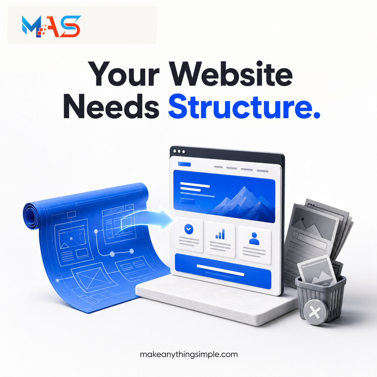 Your website should guide visitors from first impression to action. A custom structure gives your content, services, and