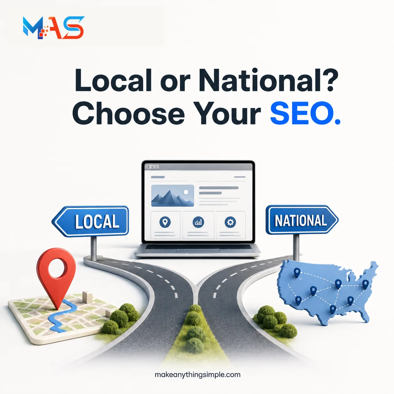 Local or National? Choose Your SEO. | MAKE ANYTHING SIMPLE