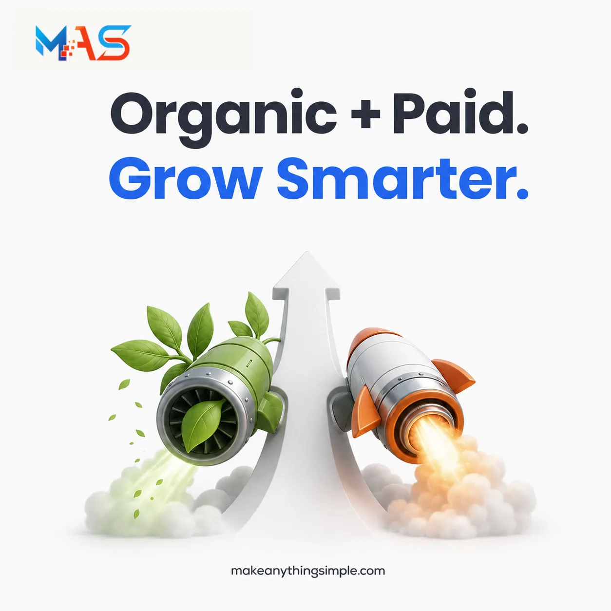 Organic + Paid. Grow Smarter. | MAKE ANYTHING SIMPLE